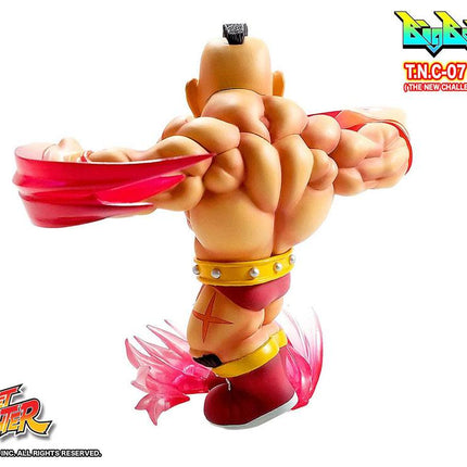 Figurka Street Fighter PVC z dźwiękiem i oświetleniem Zangief 17 cm