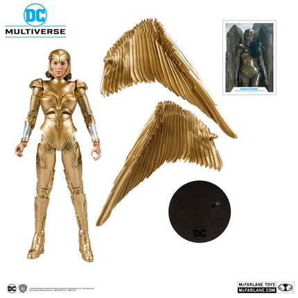 Wonder Woman 1984 Golden Armor DC Multiverse Action Figure  18 cm